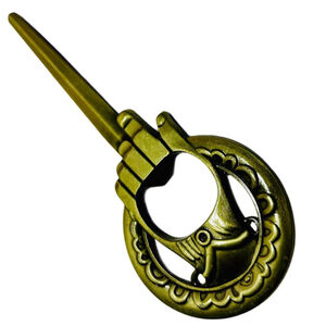 Game of Thrones Hand of The King Bronze Finish Bottle Opener